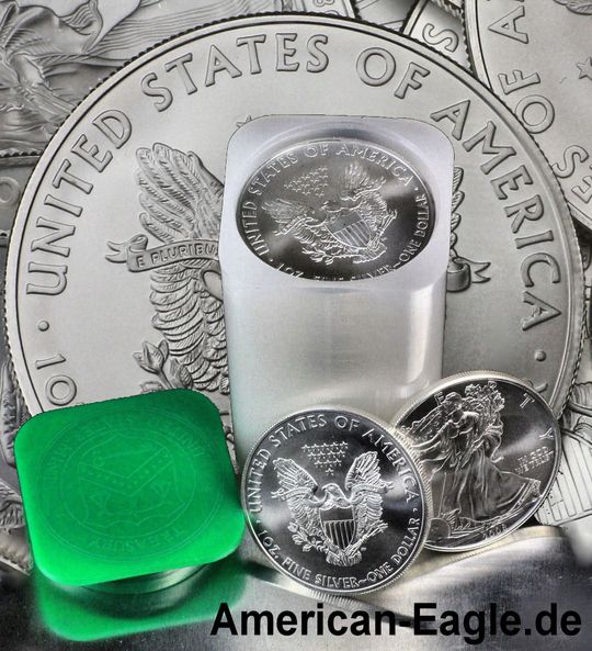 Zu American Eagle Silbermünzen